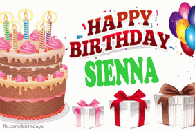 Happy Birthday Sienna