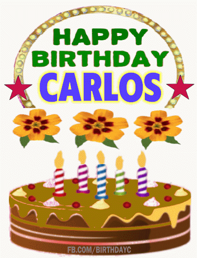 Happy Birthday Carlos
