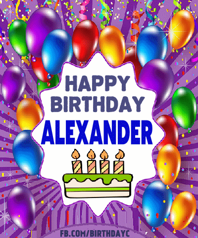 Happy Birthday Alexander