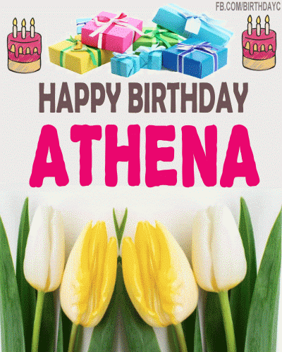 Happy birthday Athena