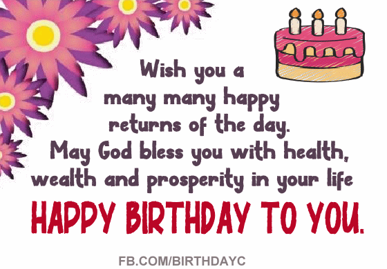 happy birthday to you