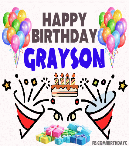Happy Birthday Grayson