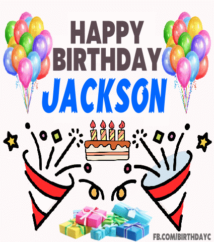 Happy Birthday Jackson