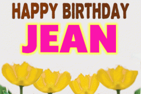 Happy Birthday Jean