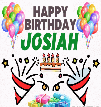 happy birthday Josiah