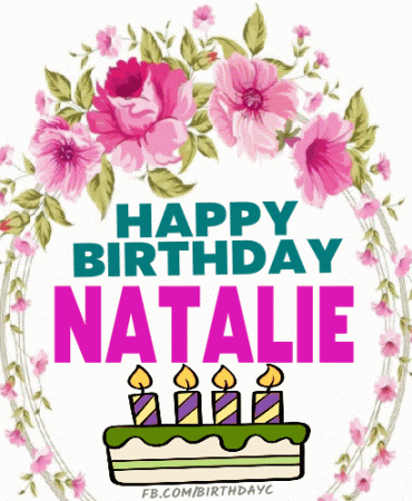 Happy Birthday Natalie