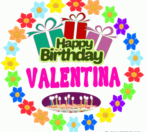 Happy Birthday Valentina