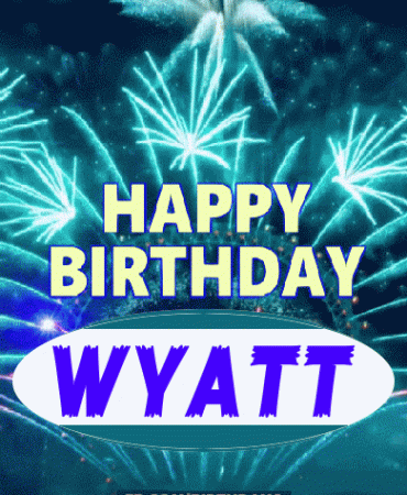 Happy Birthday Wyatt