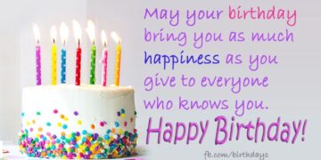 Happy Birthday