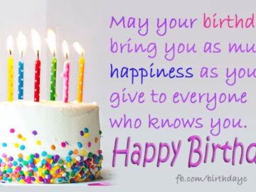 Happy Birthday