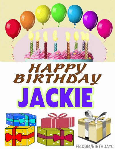 happy birthday jackie