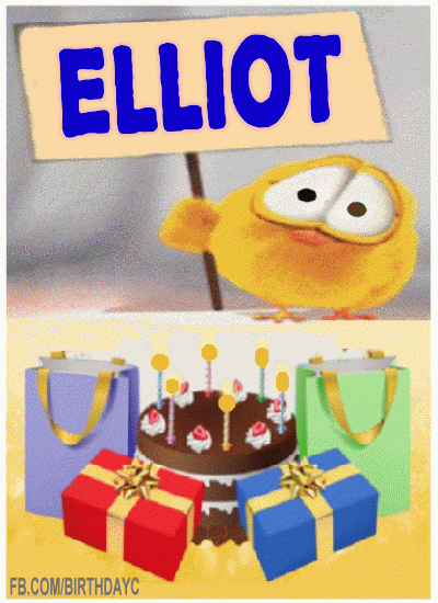 Happy Birthday Elliot