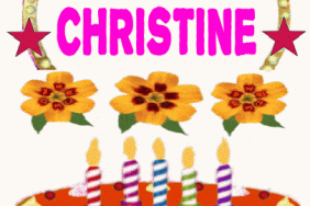 Happy Birthday Christine