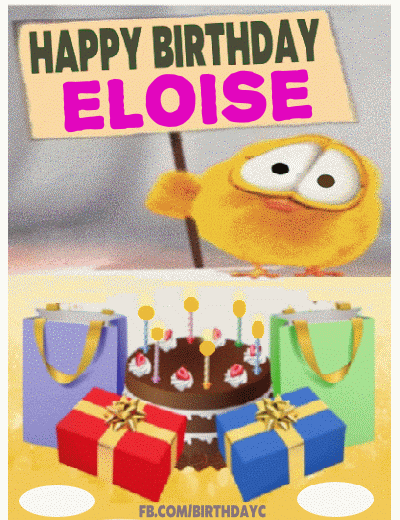 Happy Birthday Eloise