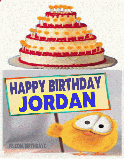 Happy Birthday Jordan