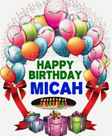 Happy Birthday Micah