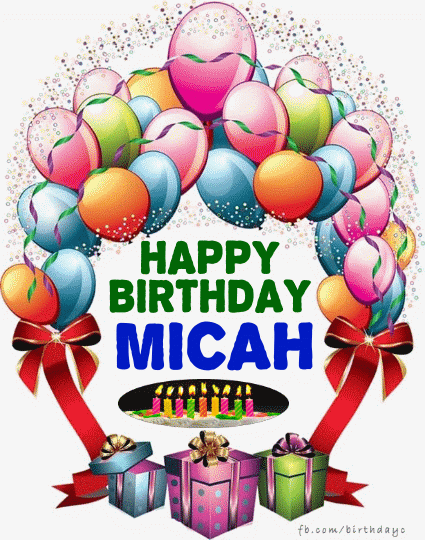 Happy Birthday Micah