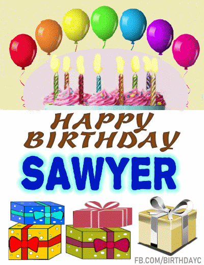Happy Birthday Sawyer