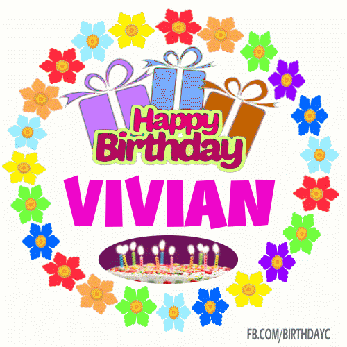 Happy Birthday Vivian