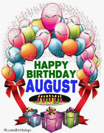 Happy Birthday August