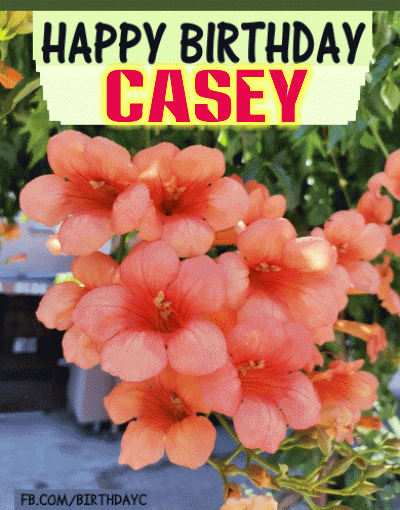 Happy Birthday Casey