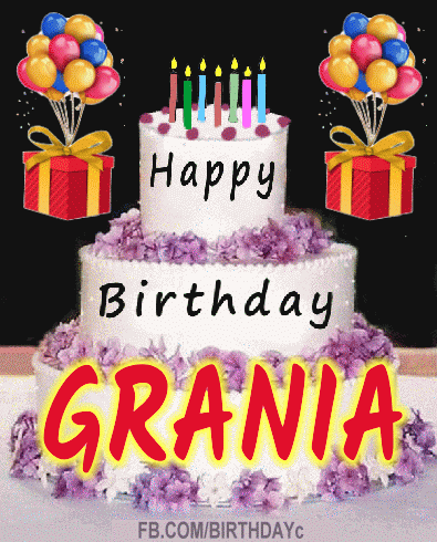 Happy Birthday Grania