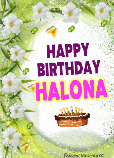Happy Birthday Halona