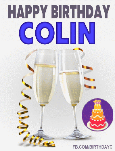 Happy Birthday Colin