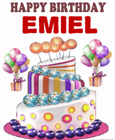 Happy Birthday Emiel