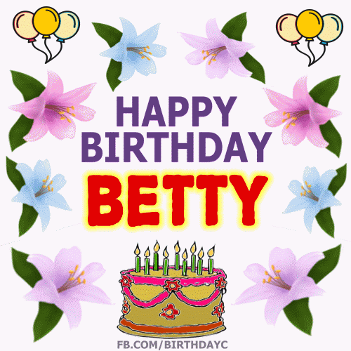 Happy Birthday Betty