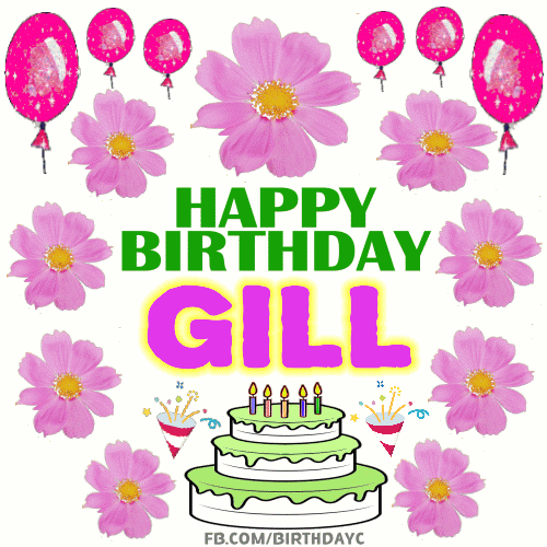 Happy Birthday Gill