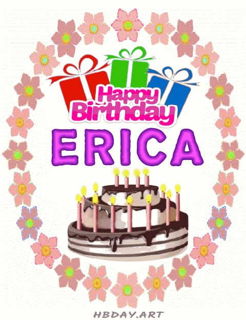 Happy Birthday Erica