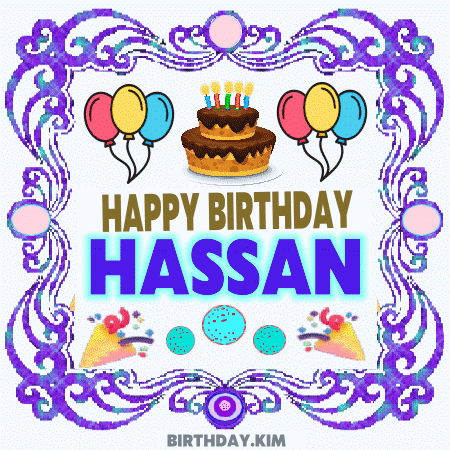 Happy Birthday Hassan