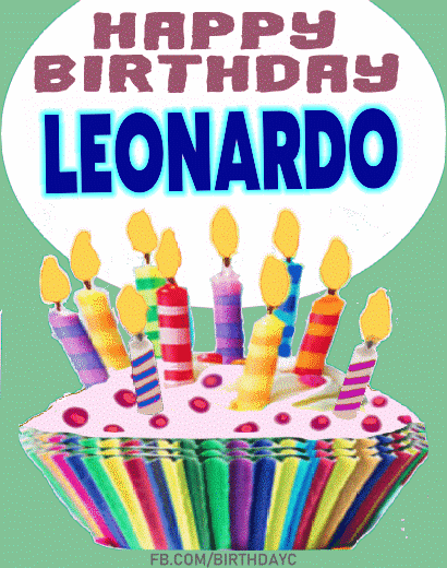 Happy Birthday Leonardo