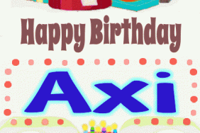 Happy Birthday Axi