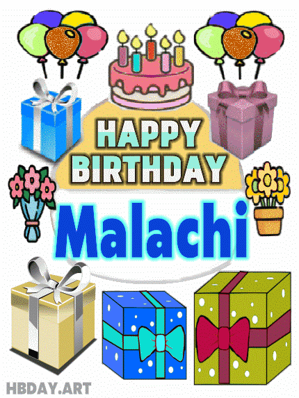 Happy Birthday Malachi