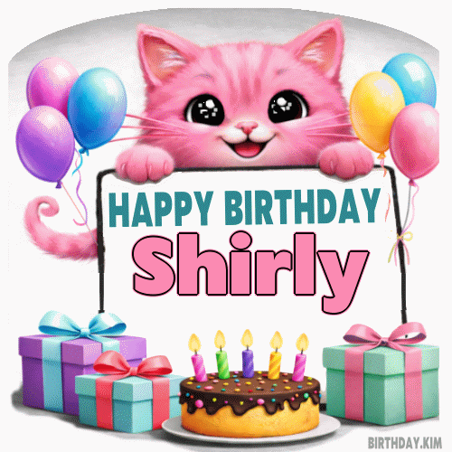 Happy Birthday Shirly Gif