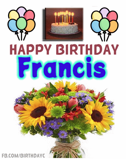 Happy Birthday Francis