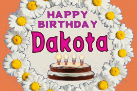 Happy Birthday Dakota gif
