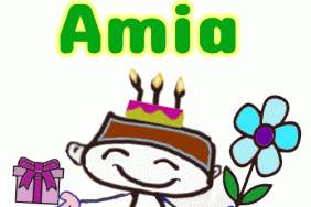 Happy Birthday Amia