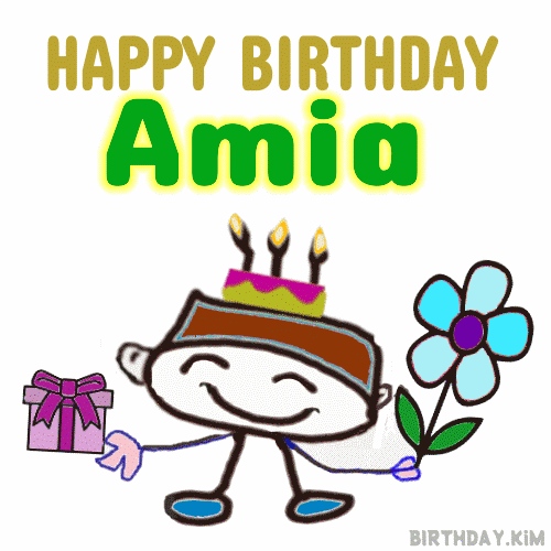 Happy Birthday Amia