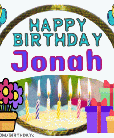 Happy Birthday Jonah gif