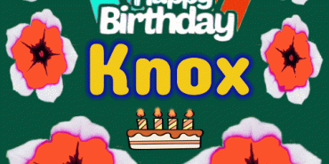Happy Birthday Knox gif