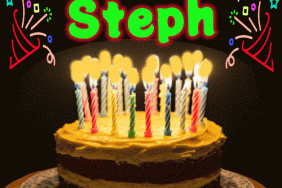 Happy birthday Steph gif
