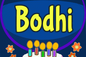 Happy Birthday Bodhi gif cake candles