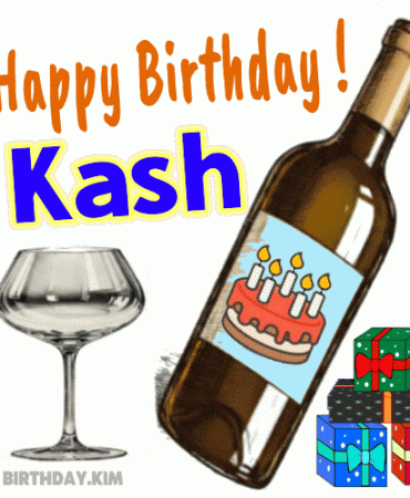 Happy Birthday Kash gif
