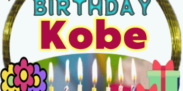 Happy Birthday Kobe gif