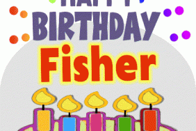 Happy Birthday Fisher gif