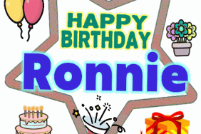Happy Birthday Ronnie