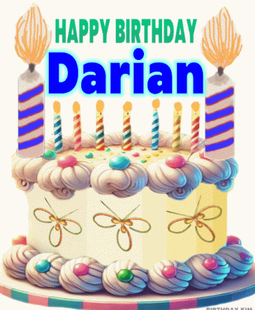 Happy Birthday Darian gif